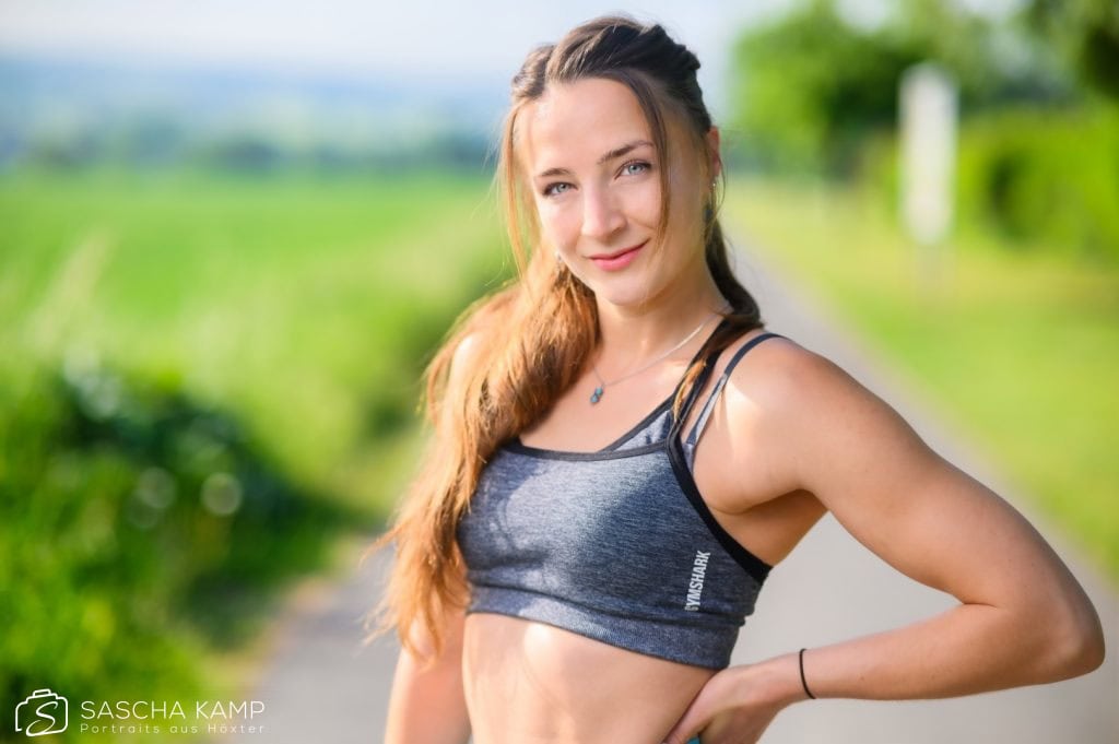 Outdoor-Portrait von Taija in Godelheim