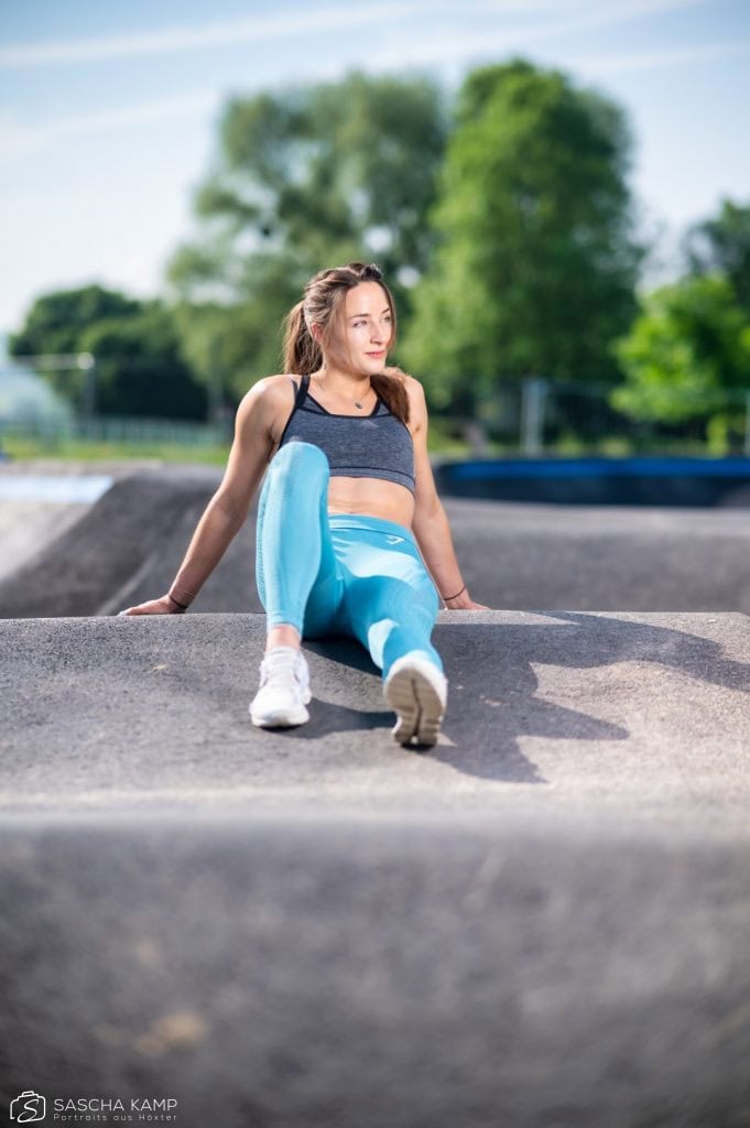 Outdoor-Portrait von Taija in Godelheim