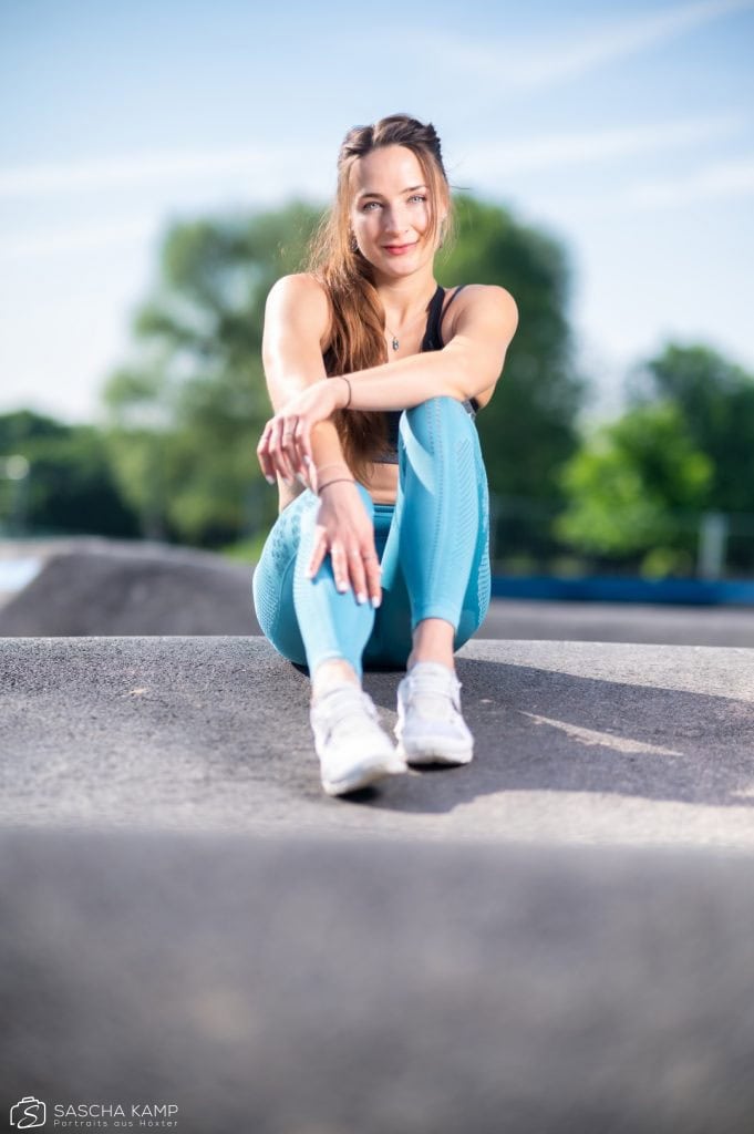 Outdoor-Portrait von Taija in Godelheim