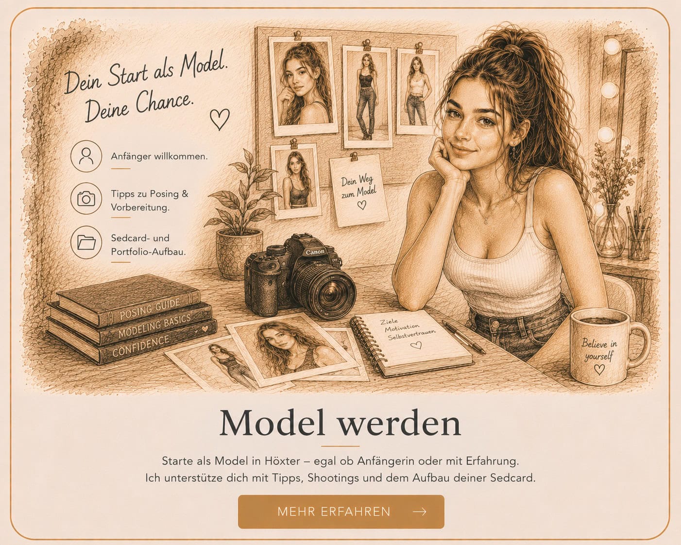 Model werden