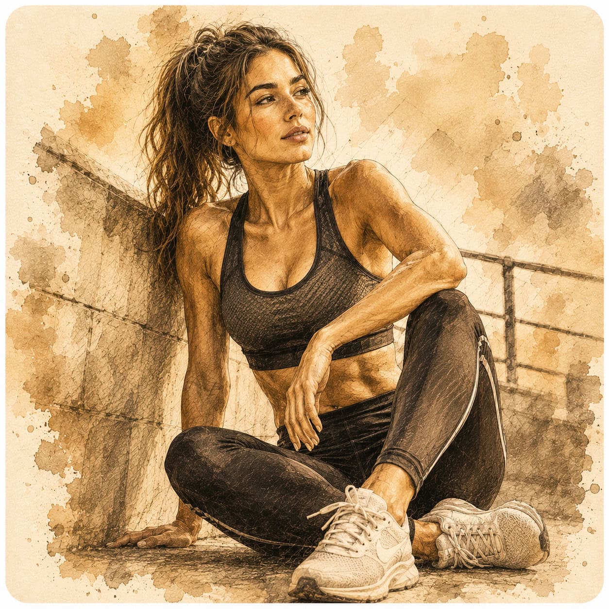 Fitnessshooting als TFP-Projekt